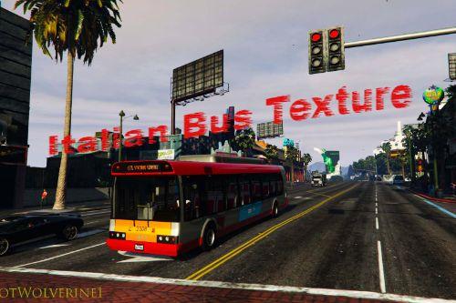 Italian Bus Texture - ATAC S.p.A.
